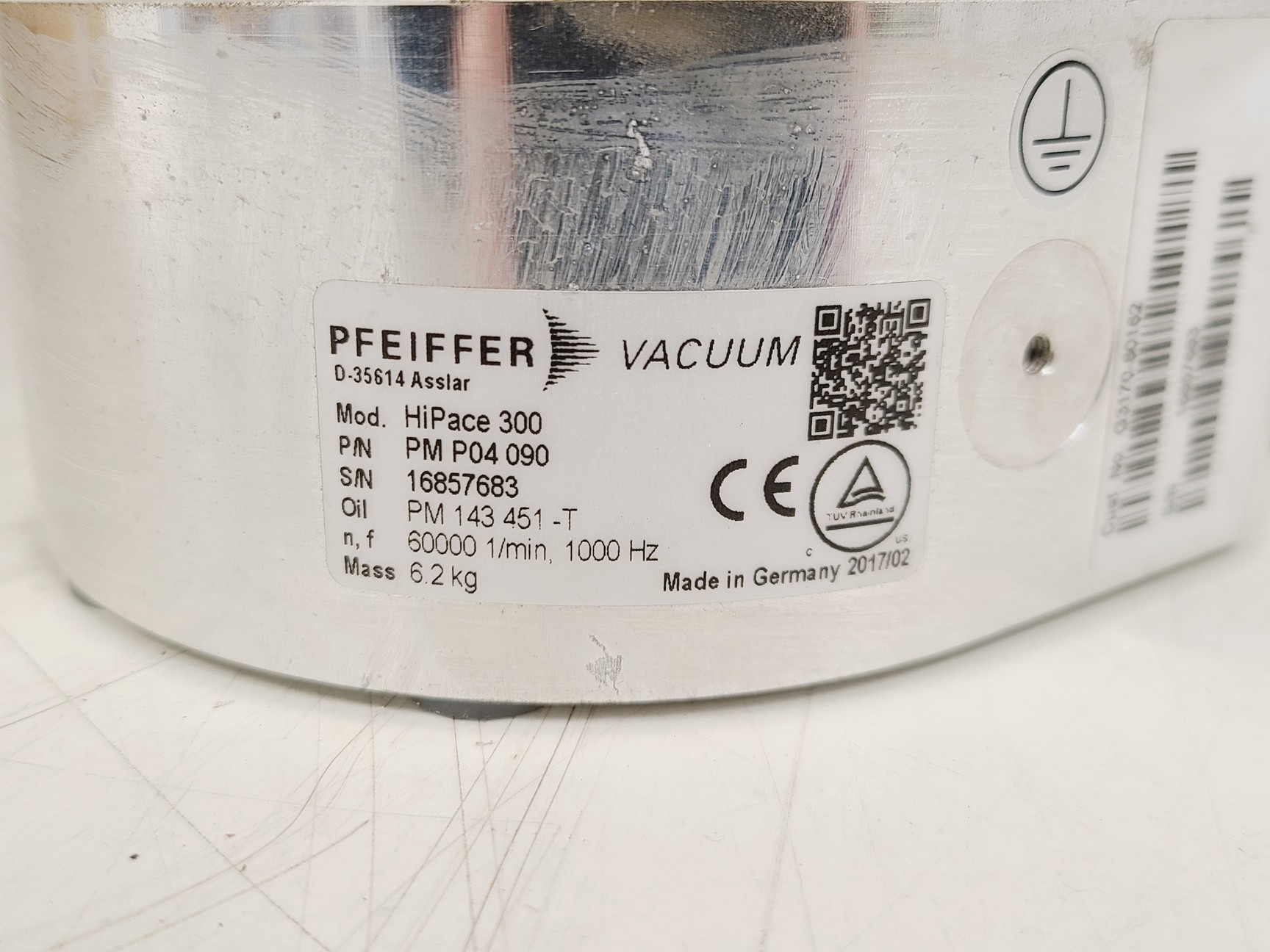 Image of Pfeiffer HiPace 300 Vacuum w/ TC110 Drive Unit