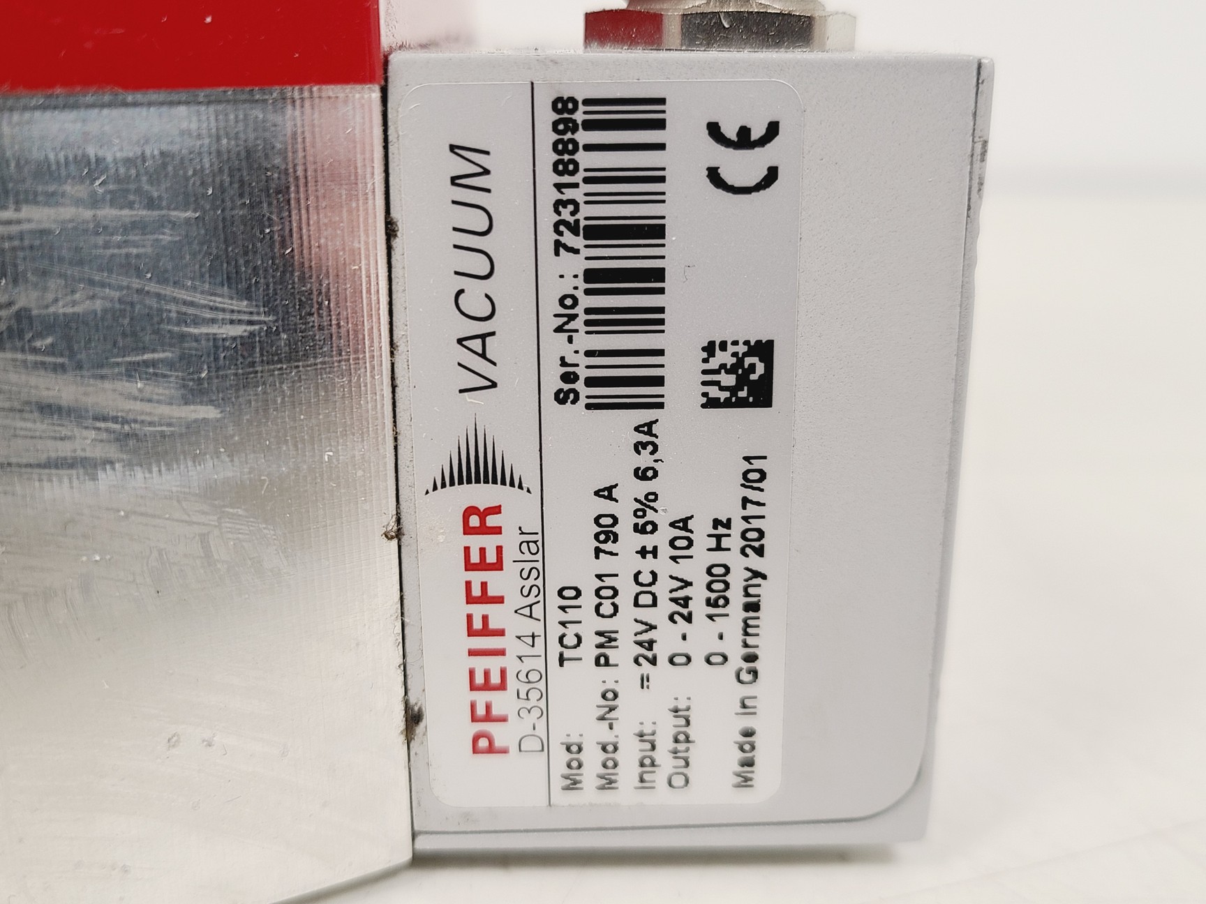 Image of Pfeiffer HiPace 300 Vacuum w/ TC110 Drive Unit