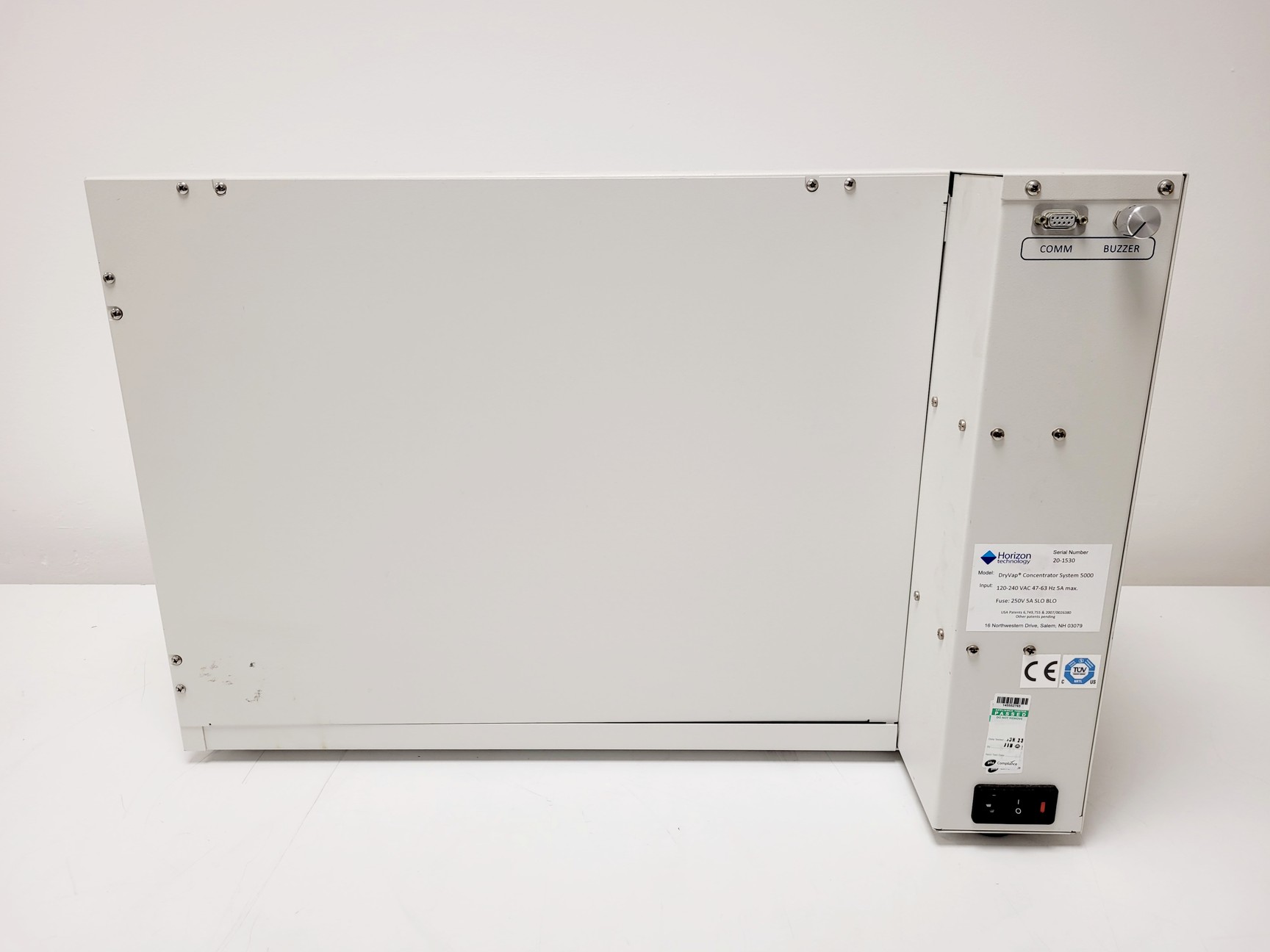 Image of Horizon Technology DryVap Concentrator System 5000 Lab