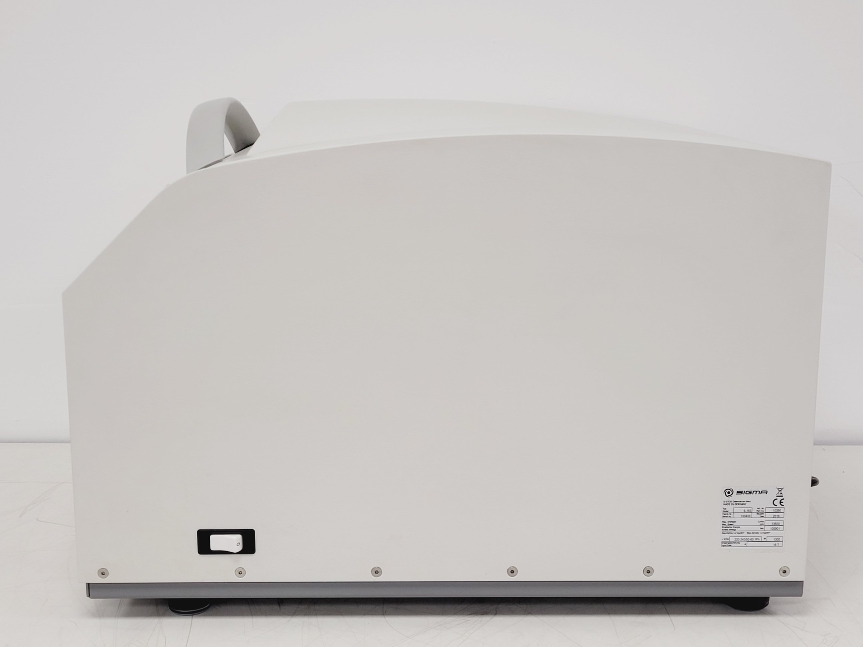 Image of Sigma 6-16S Benchtop Centrifuge w/ Sigma 21/R Swing Out Rotor 4300RPM