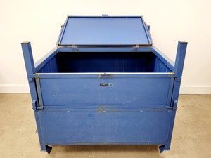 Thumbnail image of Large Lockable Site Stillage (Storage Box) Half-drop Front and a Hinge