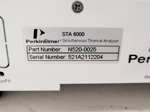 Thumbnail image of Perkin Elmer STA 6000 Simultaneous Thermal Analyzer Lab