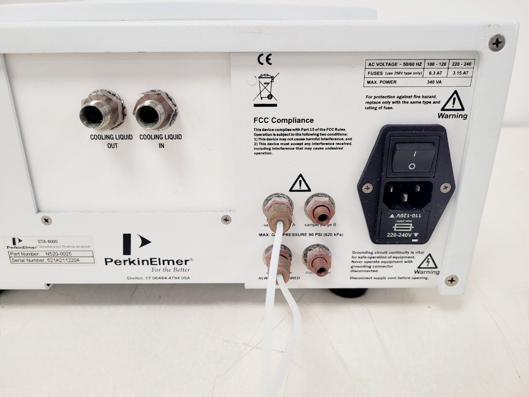 Image of Perkin Elmer STA 6000 Simultaneous Thermal Analyzer Lab
