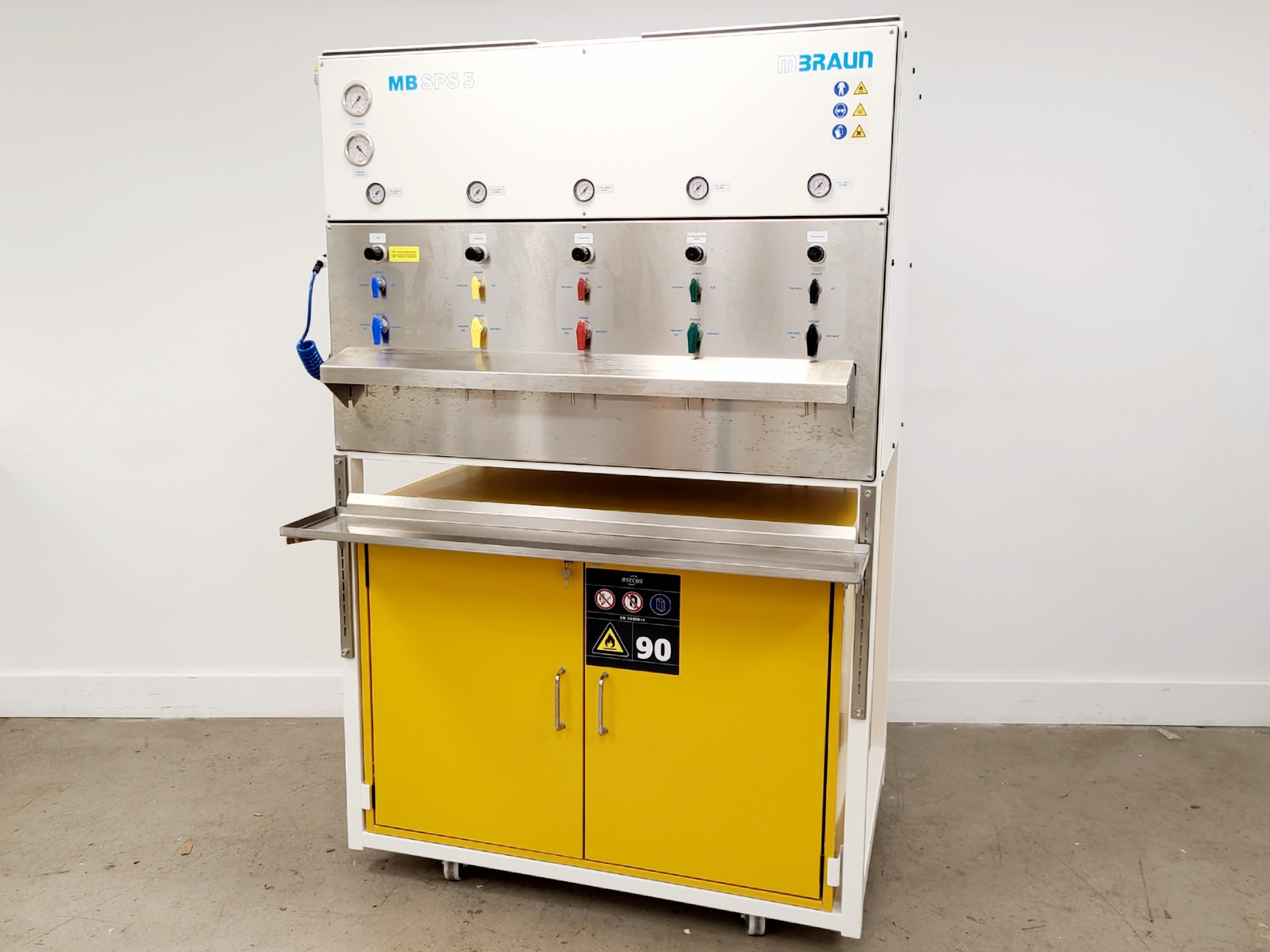 Image of MBraun MB-SPS 5 Solvent Purification System MB-SPS800