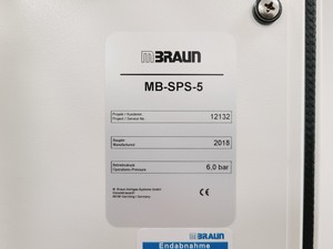 Thumbnail image of MBraun MB-SPS 5 Solvent Purification System MB-SPS800