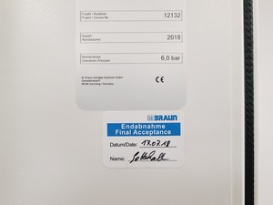 Thumbnail image of MBraun MB-SPS 5 Solvent Purification System MB-SPS800