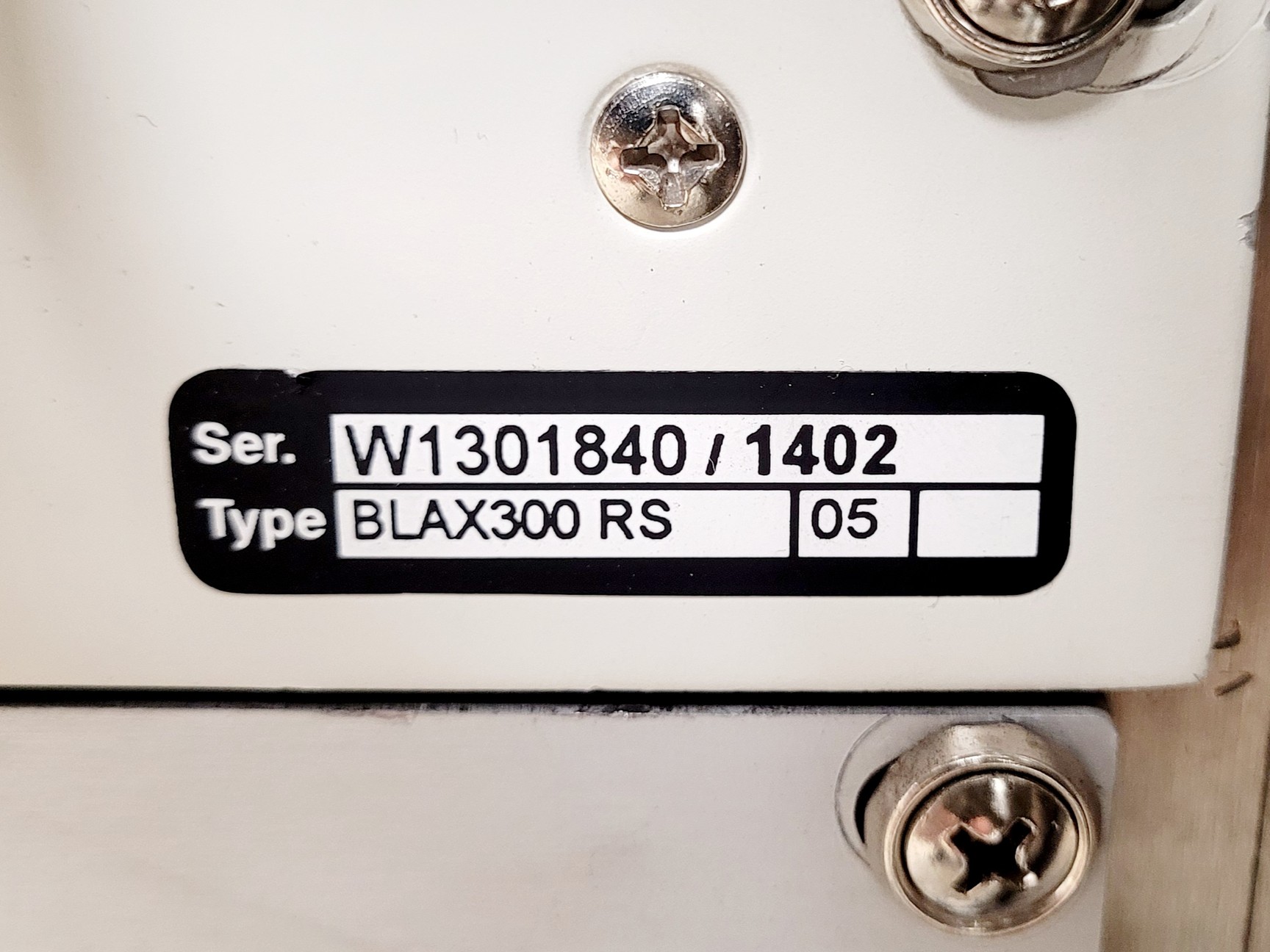 Image of Bruker Avance 300 MHz TYP H03128 / 1 AV Single Bay Electronics Console