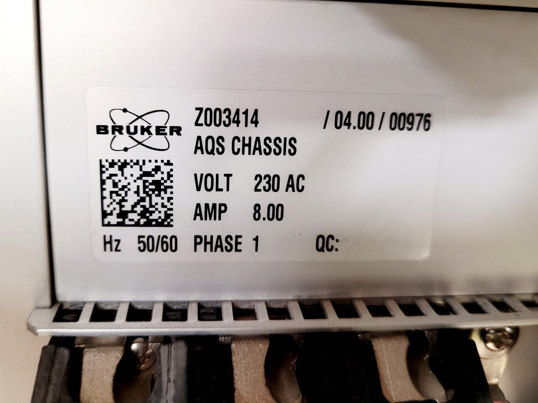 Image of Bruker Avance 300 MHz TYP H03128 / 1 AV Single Bay Electronics Console