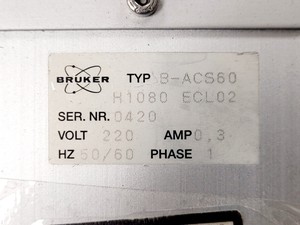 Thumbnail image of Bruker Automatic Sample Changer NMR Autosampler B-ACS 60 