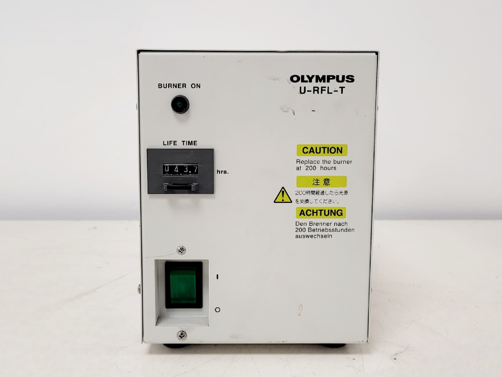 Image of Olympus U-RFL-T Light Source with Model U-LH100HG Lamp 
