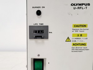 Thumbnail image of Olympus U-RFL-T Light Source with Model U-LH100HG Lamp 