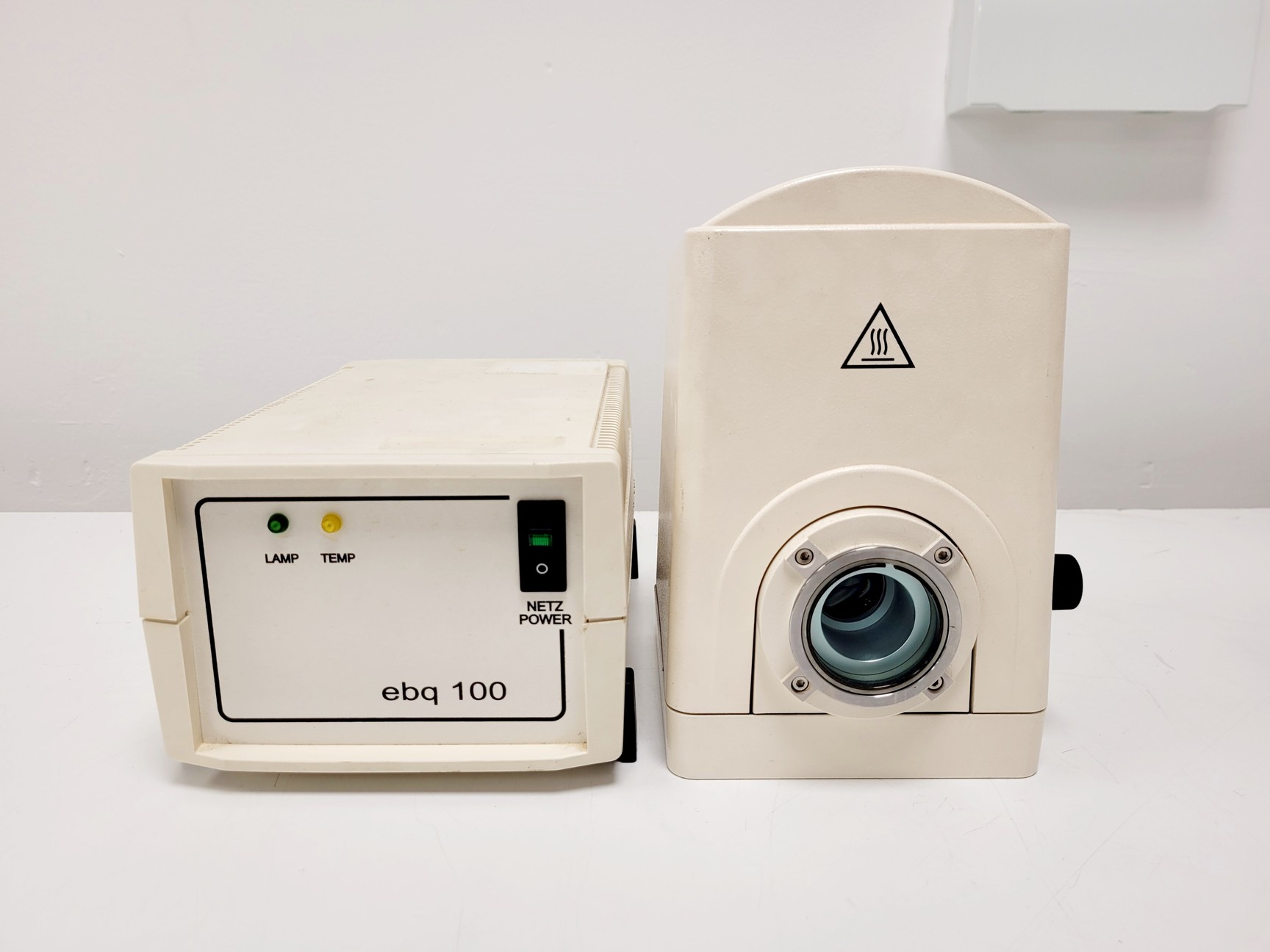 Image of LEJ Jena ebq 100 Power Supply and HBO 100 Lamp Microscope Lab