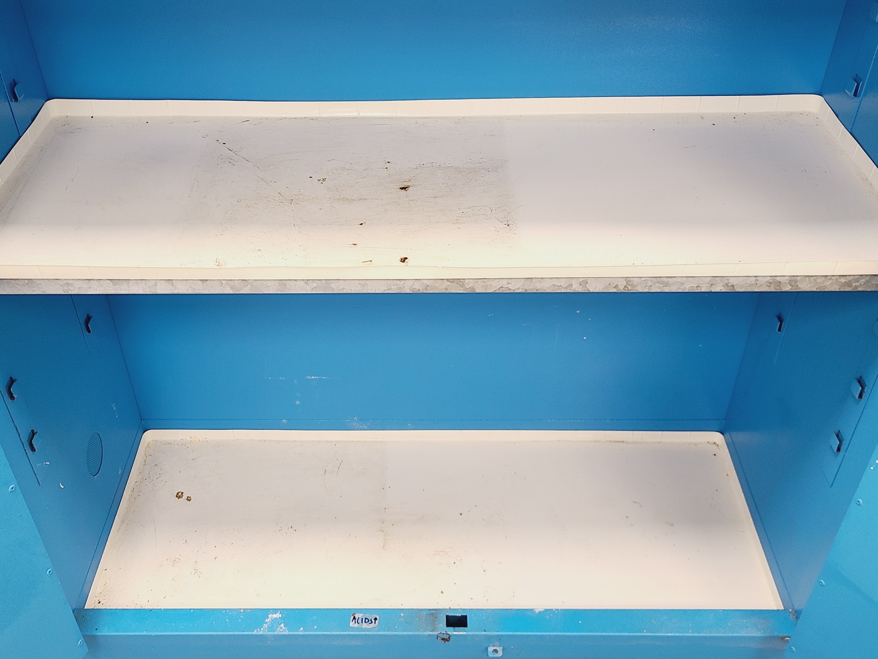 Image of Blue Hazardous Chemical / COSHH Storage Cabinet