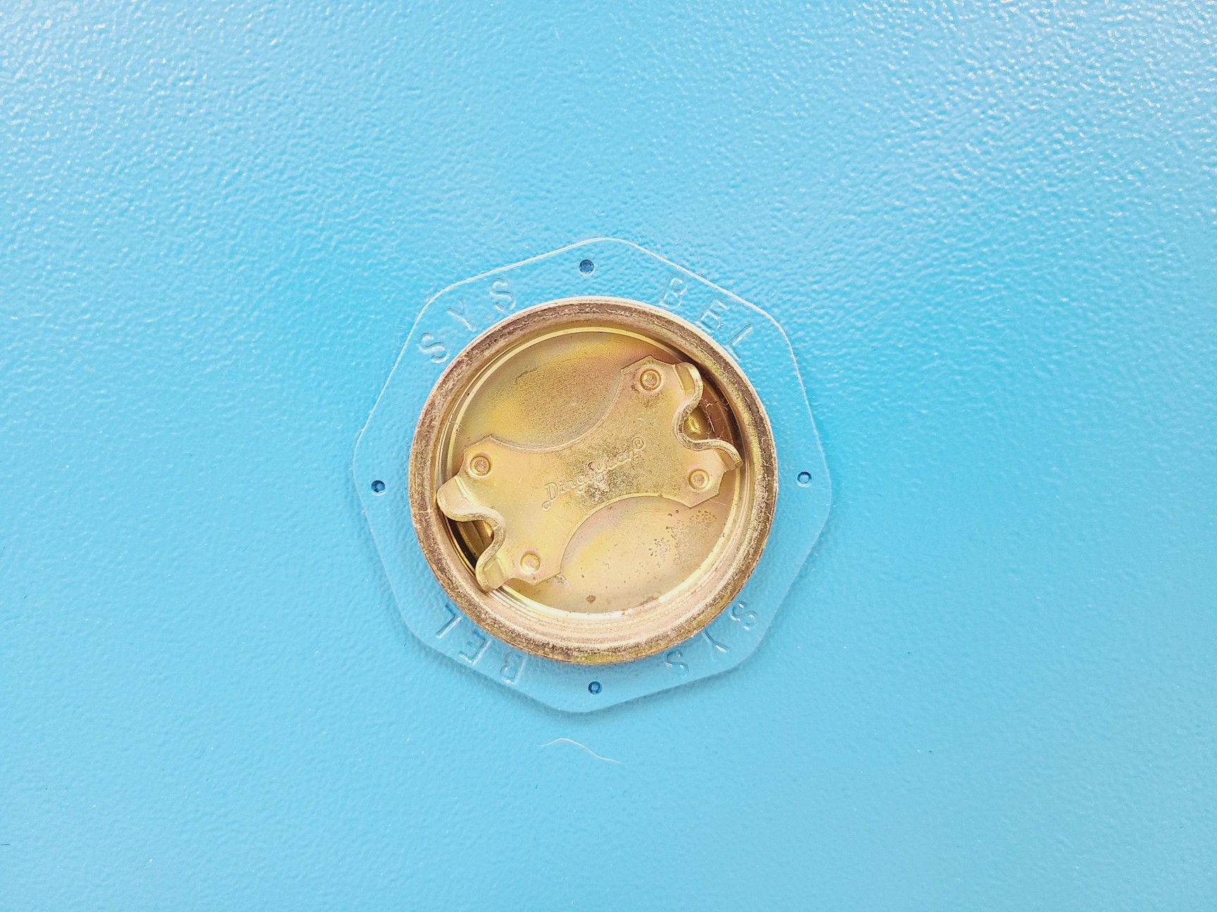 Image of Blue Hazardous Chemical / COSHH Storage Cabinet