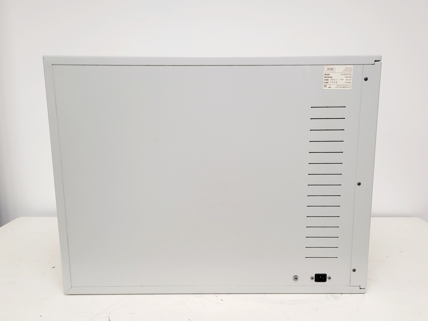 Image of Genlab Oven Model OV/50/F/DIG Lab