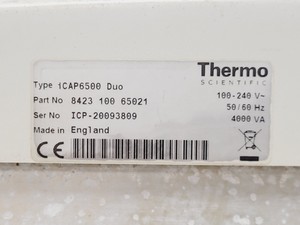 Thumbnail image of Thermo Scientific iCAP6500 Duo ICP Spectrometer
