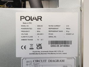 Thumbnail image of Polar G-Series Upright Refrigerator Model No. G592-05