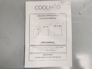 Thumbnail image of CoolMed CMLFR145 Laboratory Refrigerator Lab
