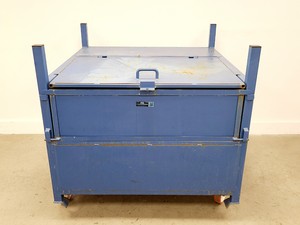 Image of Large Lockable Site Stillage (Storage Box) With Half-Drop Front