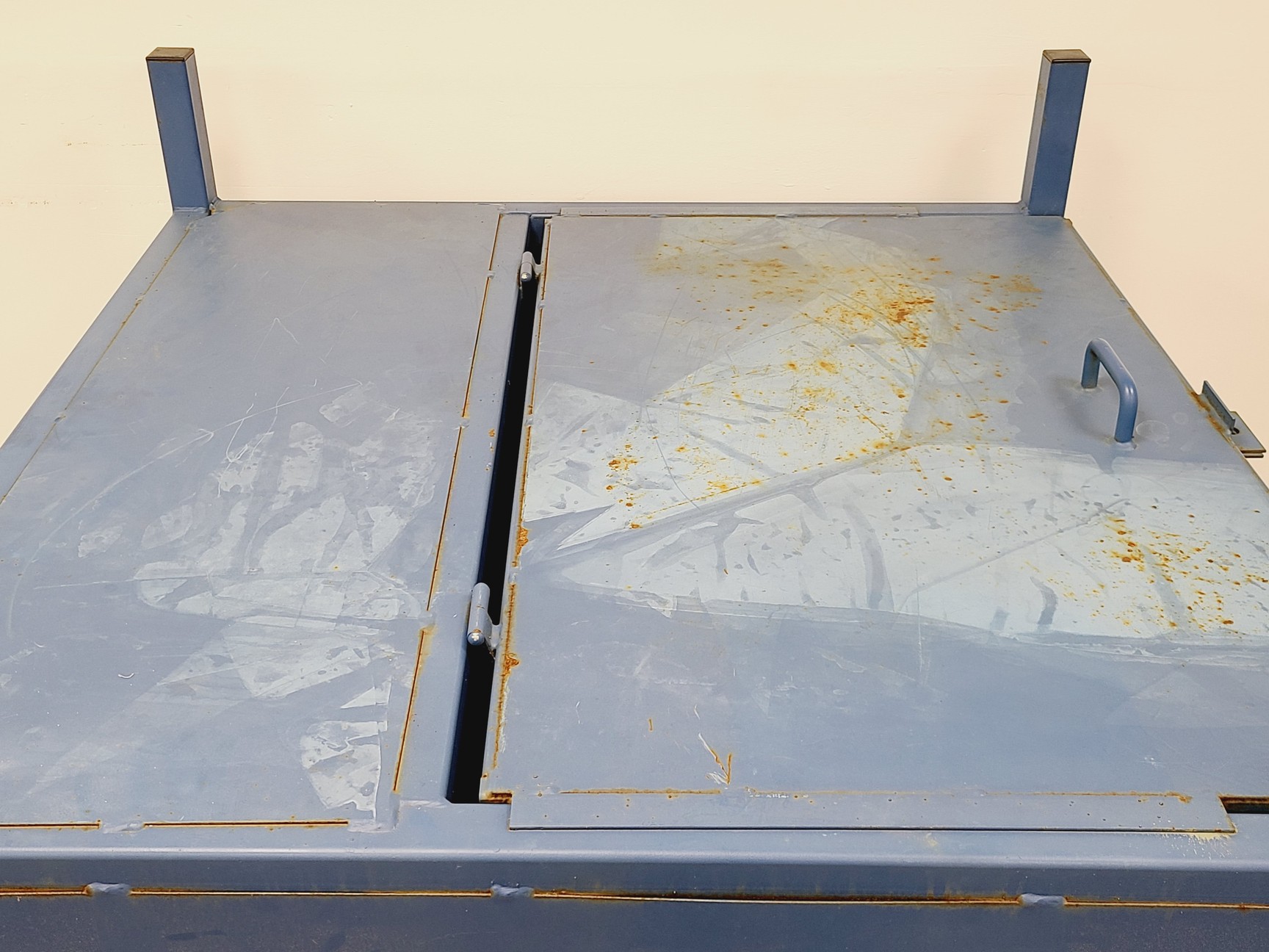 Image of Large Lockable Site Stillage (Storage Box) With Half-Drop Front
