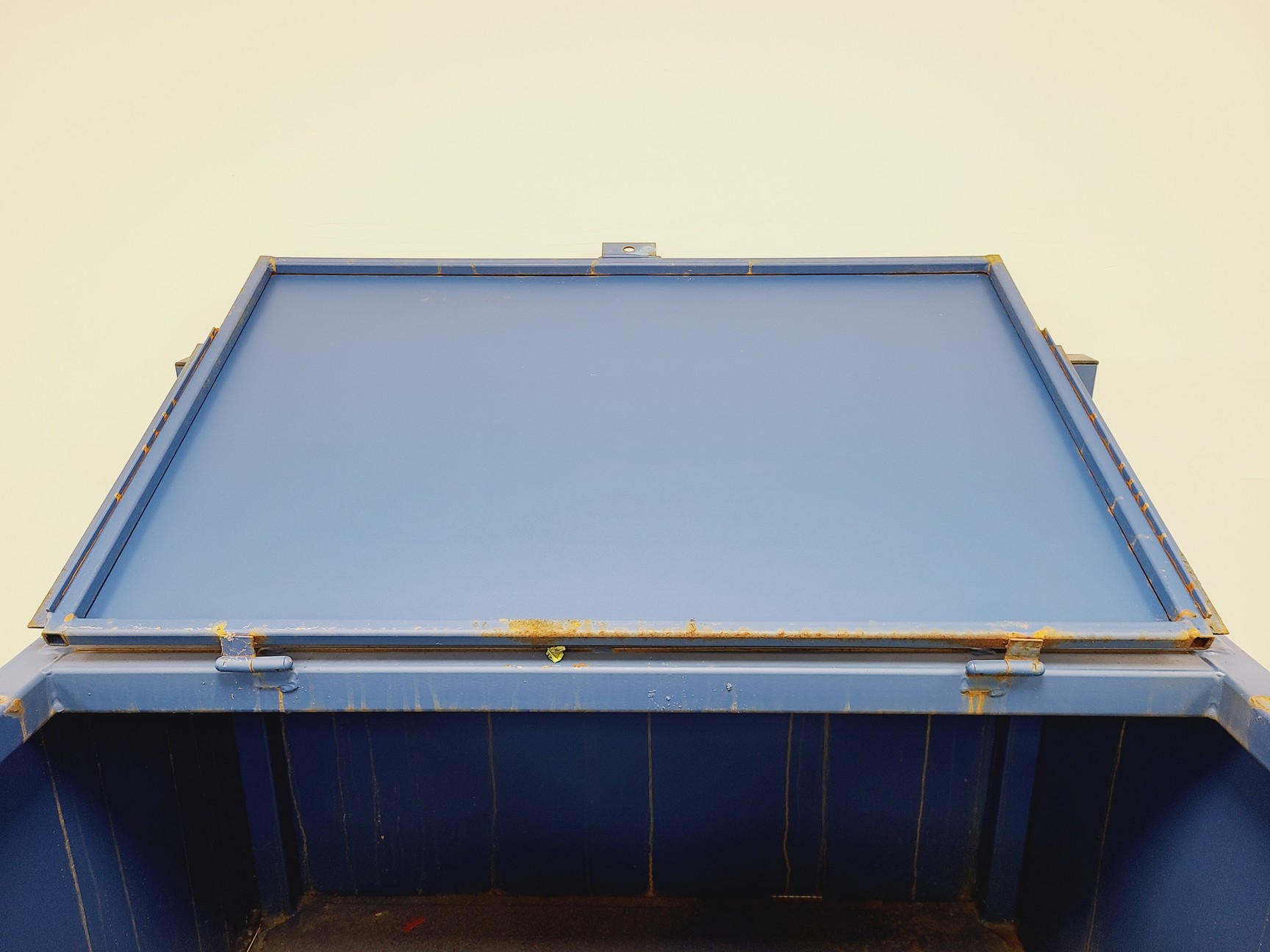 Image of Large Lockable Site Stillage (Storage Box) With Half-Drop Front