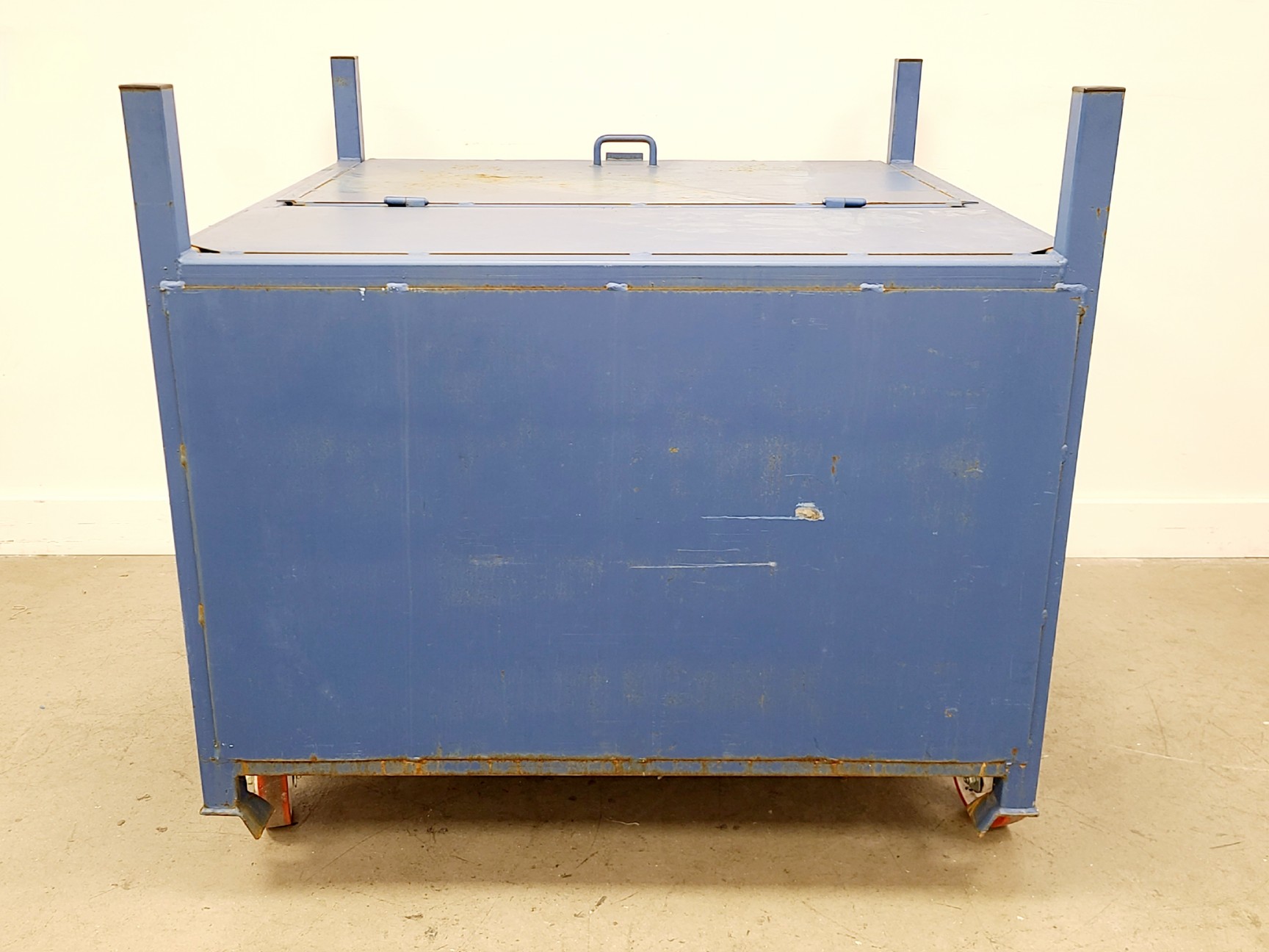 Image of Large Lockable Site Stillage (Storage Box) With Half-Drop Front
