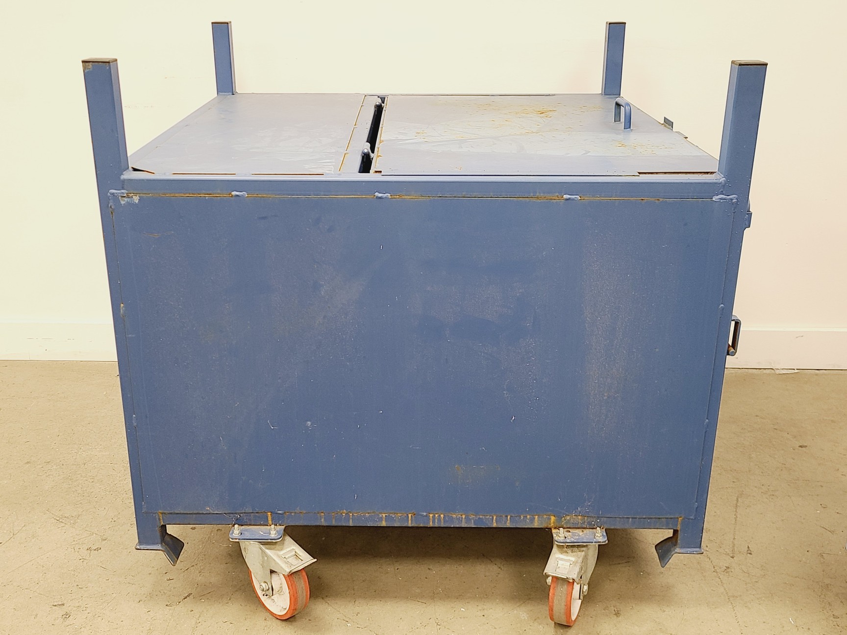 Image of Large Lockable Site Stillage (Storage Box) With Half-Drop Front