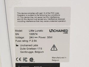 Thumbnail image of Unchained Labs Little Lunatic UV/Vis Spectrophotometer Lab
