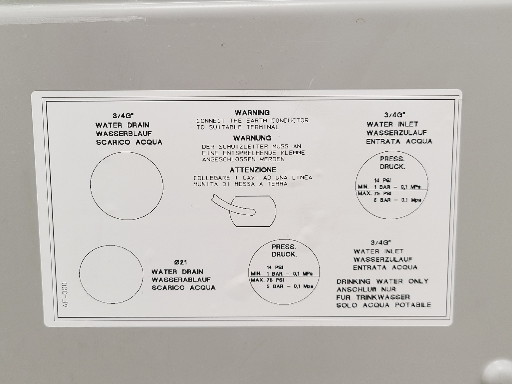 Image of Scotsman AF 80 AS Commercial Flake Ice Machine