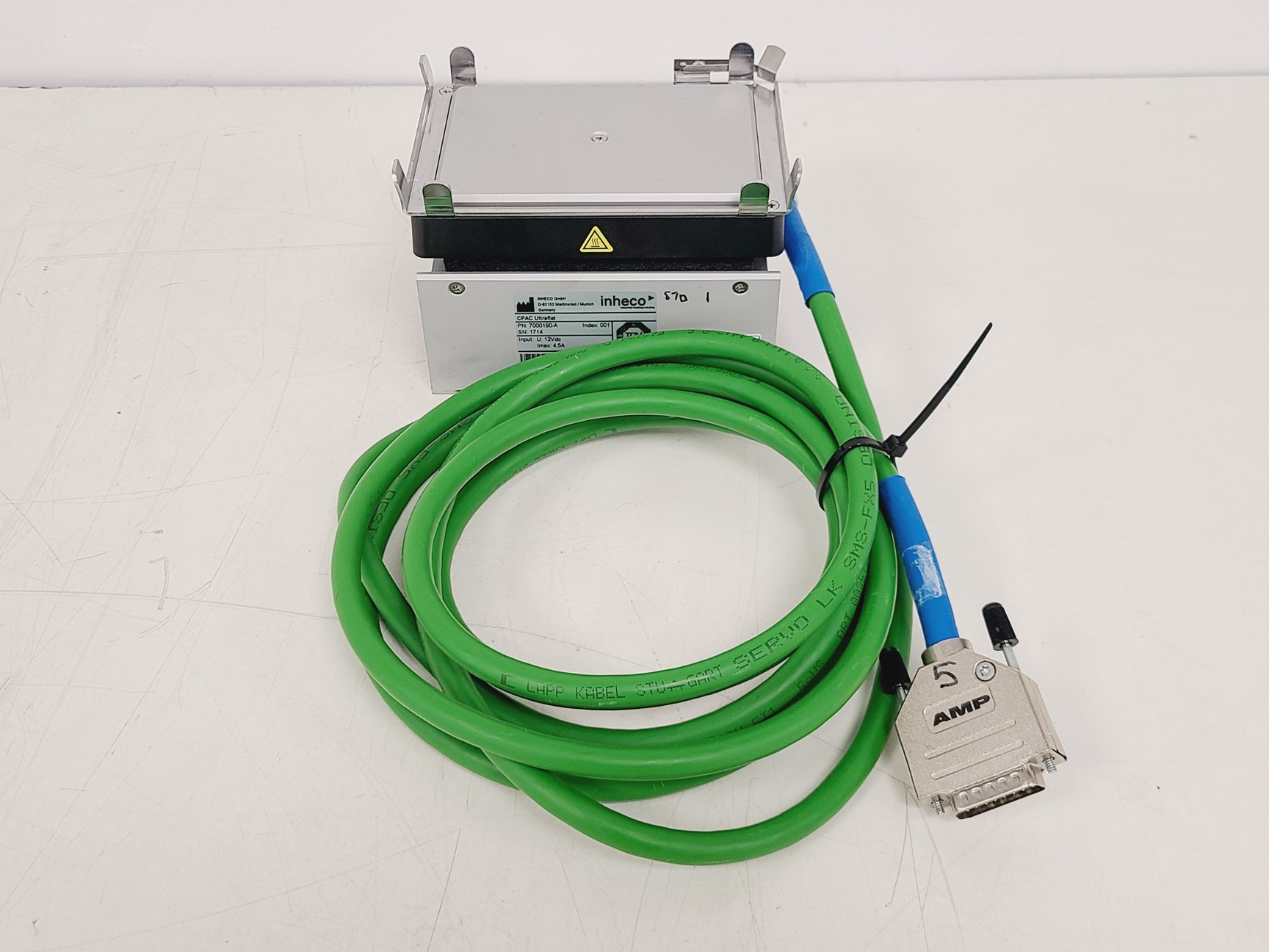 Image of Inheco Ultraflat Microplate Cold Plate Air Cooler (CPAC)