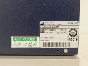 Thumbnail image of Inheco Single Plate Incubator Shaker MP