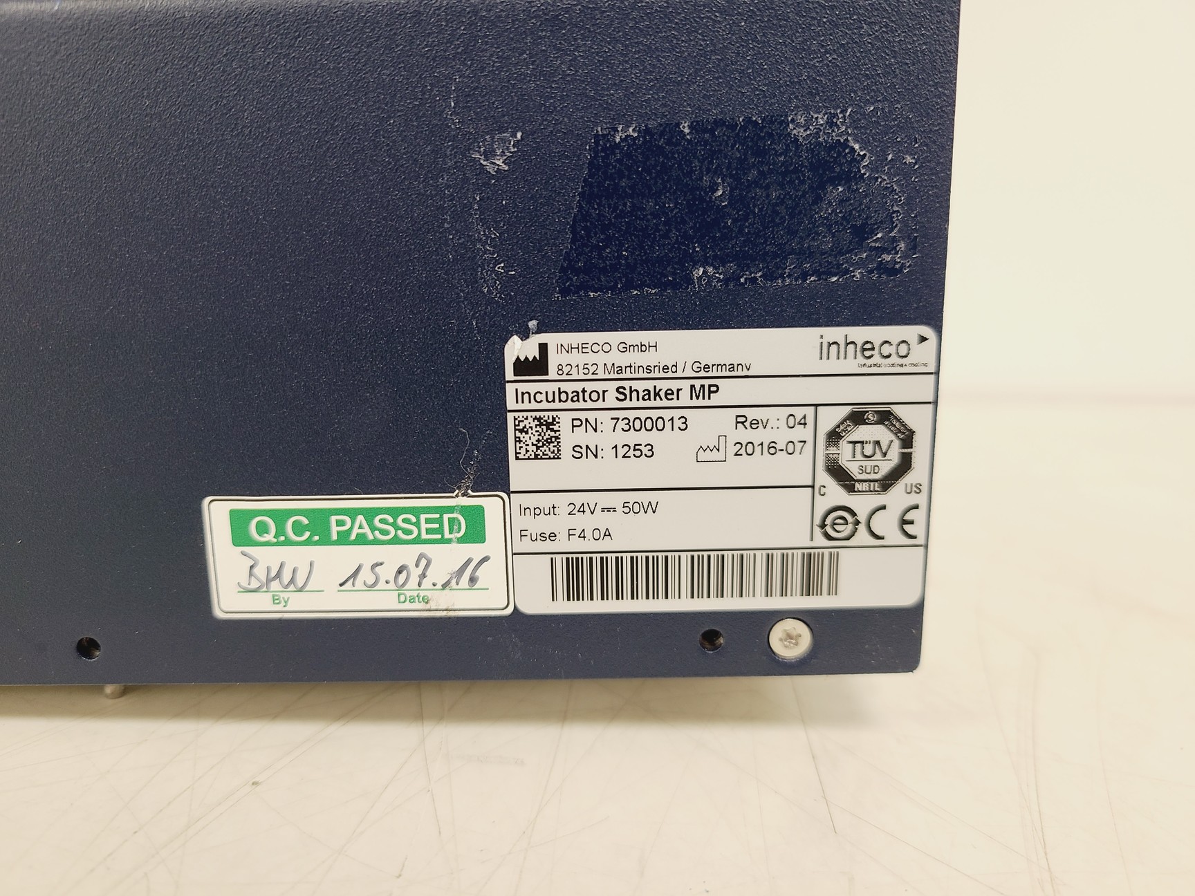 Image of Inheco Single Plate Incubator Shaker MP