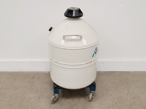Thumbnail image of MVE Lab 30 Cryogenic Liquid Nitrogen Dewar w/ Trolley Base