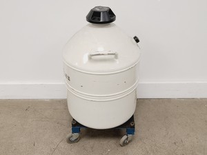 Thumbnail image of MVE Lab 30 Cryogenic Liquid Nitrogen Dewar w/ Trolley Base