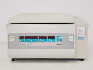 Image of Heraeus Biofuge Primo R Benchtop Centrifuge w/ Heraeus 7758 Fixed Angle Rotor