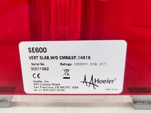Thumbnail image of Hoefer 1D Protein Separation & Blotting System (TE77X, SE600, SE250, ImmunoBlot)