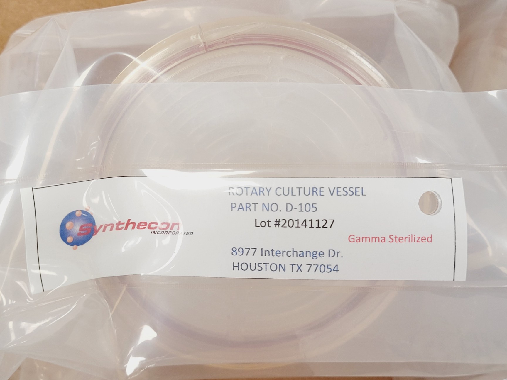 Image of Synthecon RCCS-4DQ Rotary Cell Culture System w/ 15x Boxes of Disposable Vessels