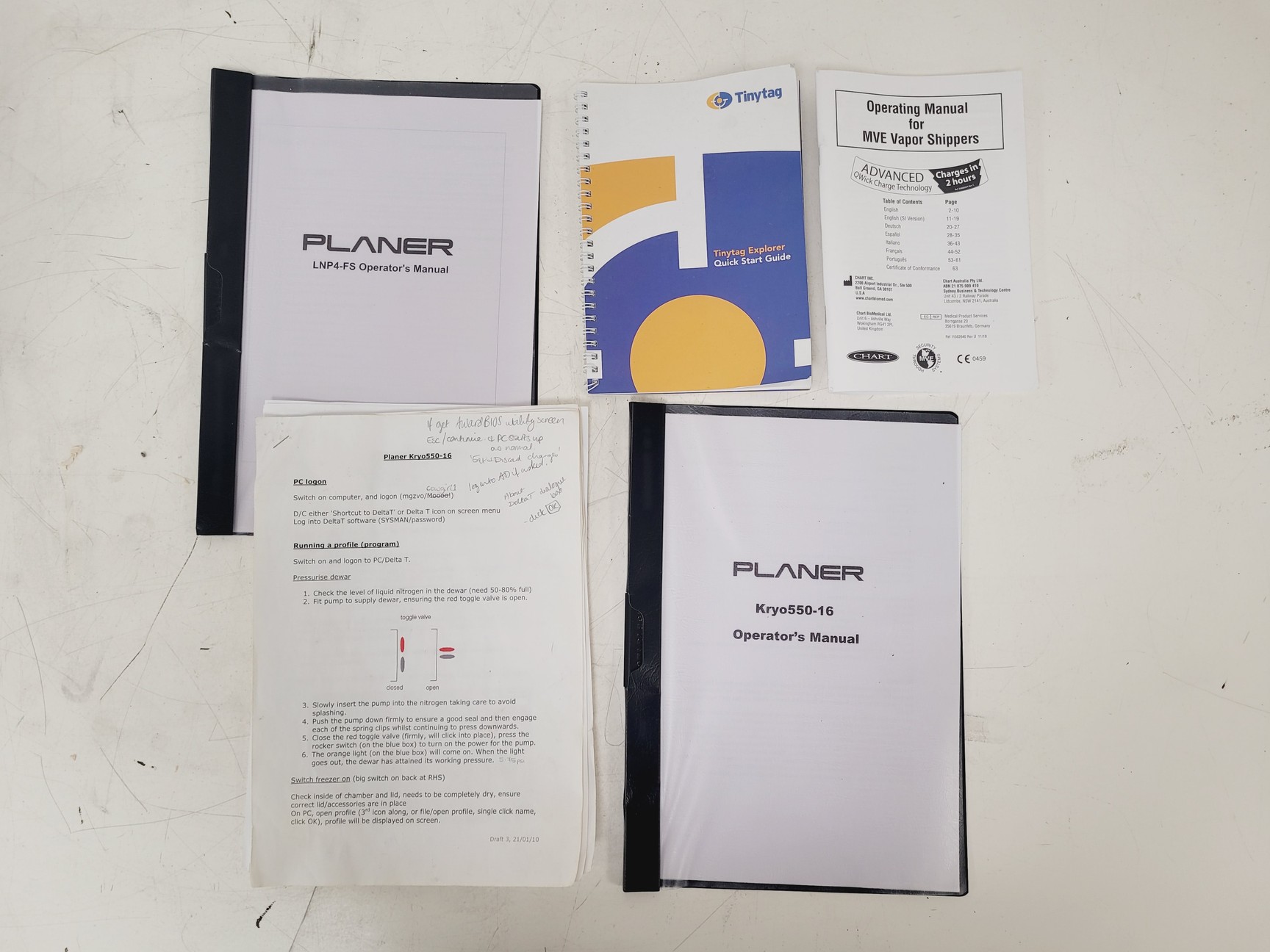 Image of Planer Kryo 550-16 Controlled Rate Freezer w/ LNP 4 Pump, PC & Software