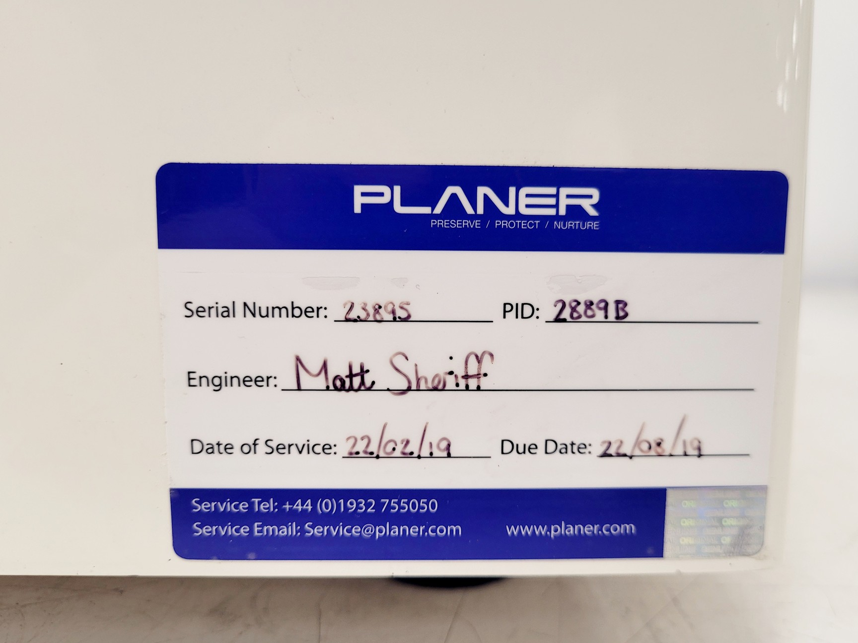 Image of Planer Kryo 550-16 Controlled Rate Freezer w/ LNP 4 Pump, PC & Software