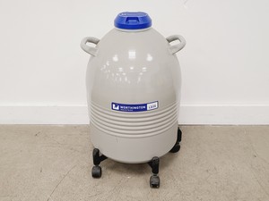 Image of Worthington Industries LD35 Liquid Nitrogen Dewar w/ Wheel Base