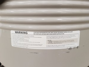Thumbnail image of Worthington Industries LD35 Liquid Nitrogen Dewar w/ Wheel Base