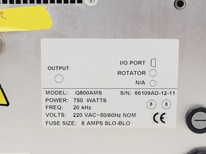 Thumbnail image of Active Motif Sonicator w/ Q800AMS Control Box Lab