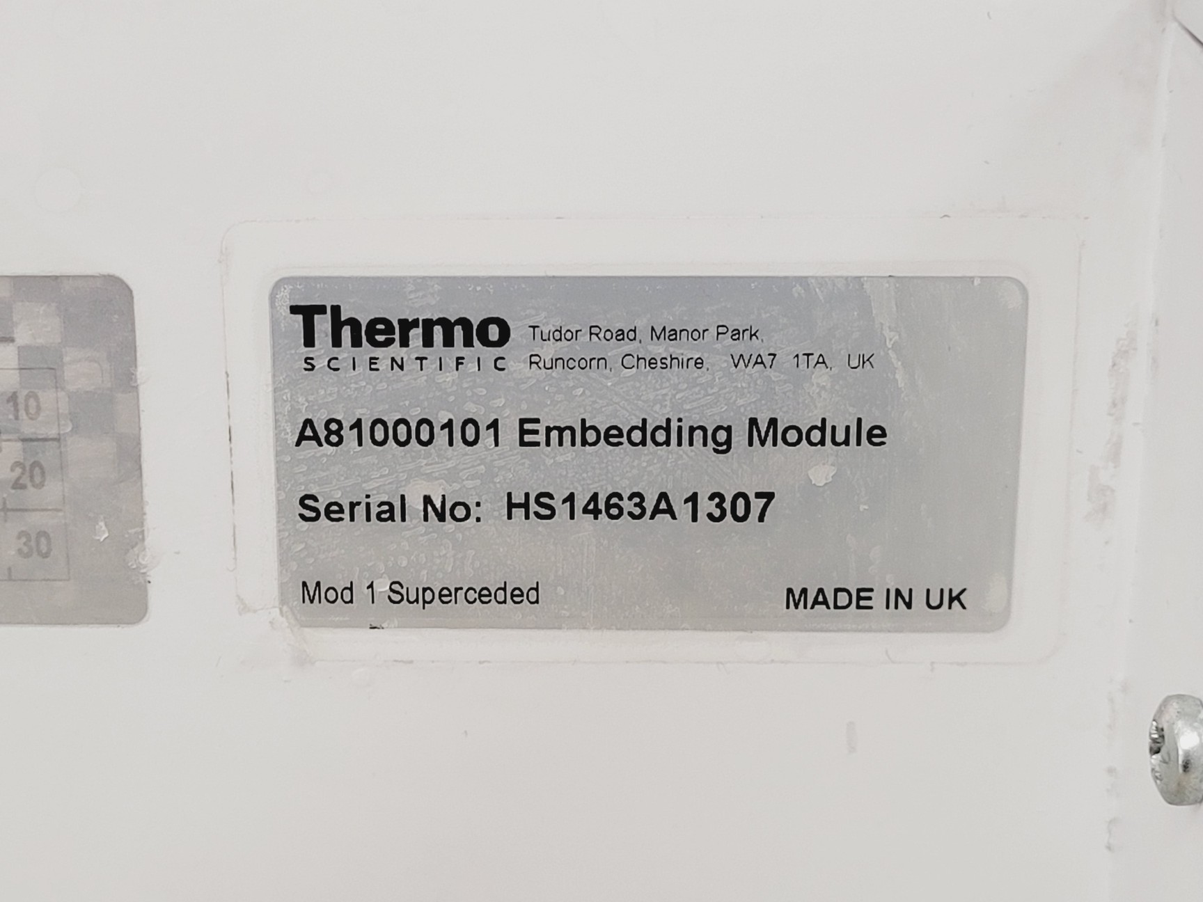 Image of Thermo Scientific HistoStar A81000101 Embedding Module Lab