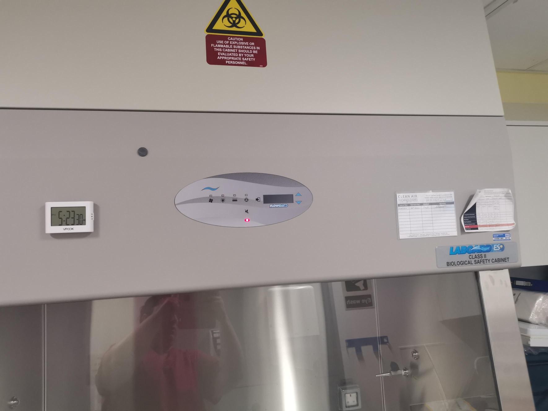 Image of NuAire LabGard® ES NU-543-400E Class II Safety Cabinet Lab