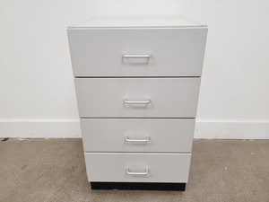 Thumbnail image of Job lot of 4 x 4-Drawer Underbench Chests of Drawers Lab