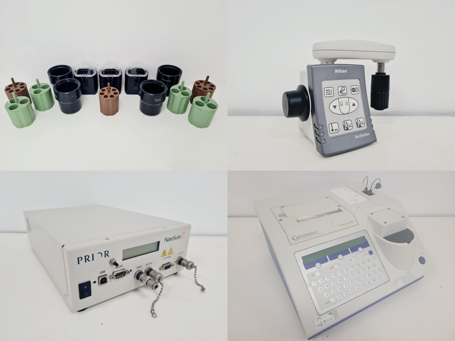 Image of Mixed Job Lot of Laboratory Equipment - Perkin Elmer, Shimadzu, Carl Zeiss,Prior