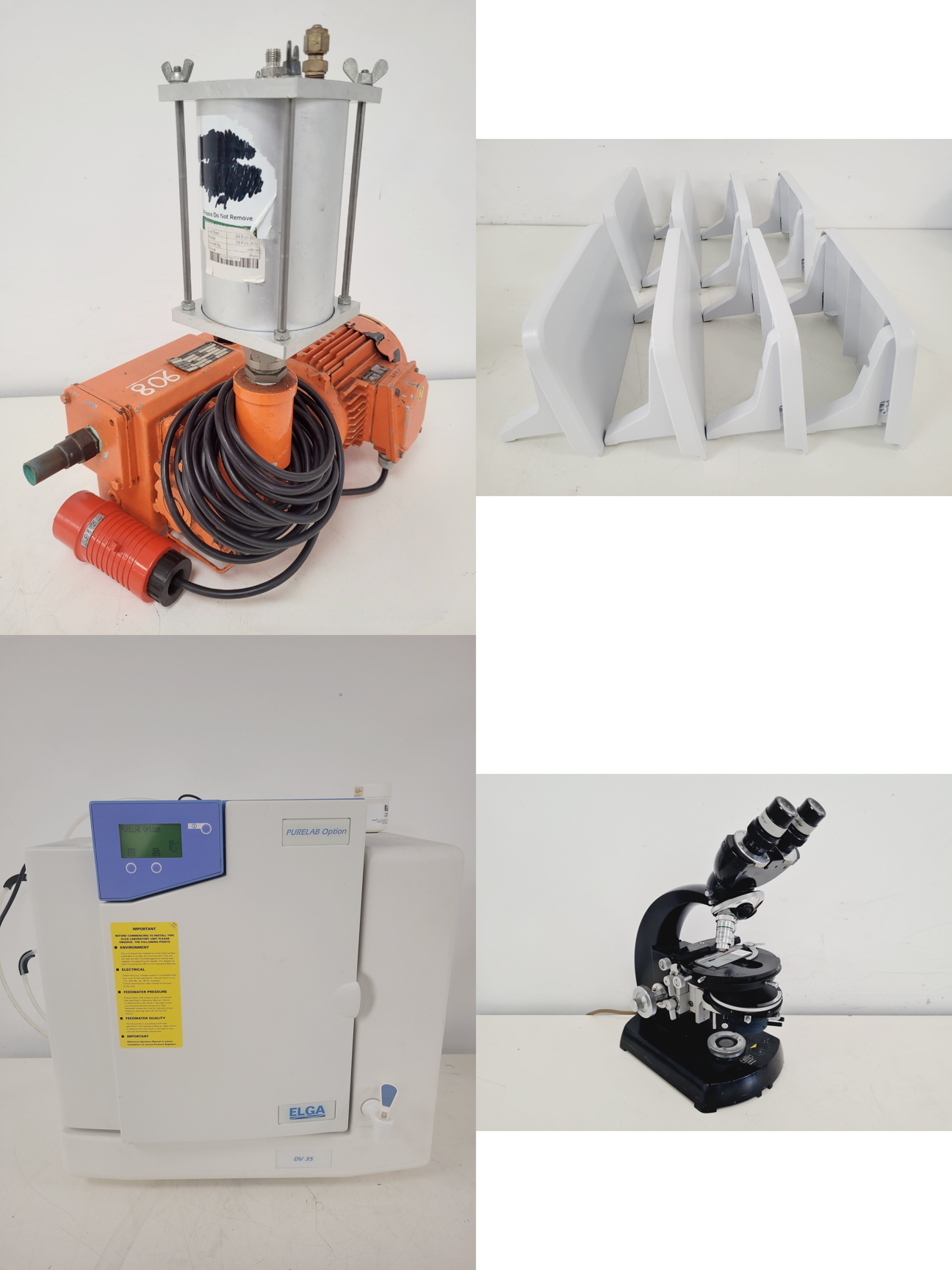 Image of Mixed Job Lot of Laboratory Equipment - Edwards, Dionex, Elga, Zeiss