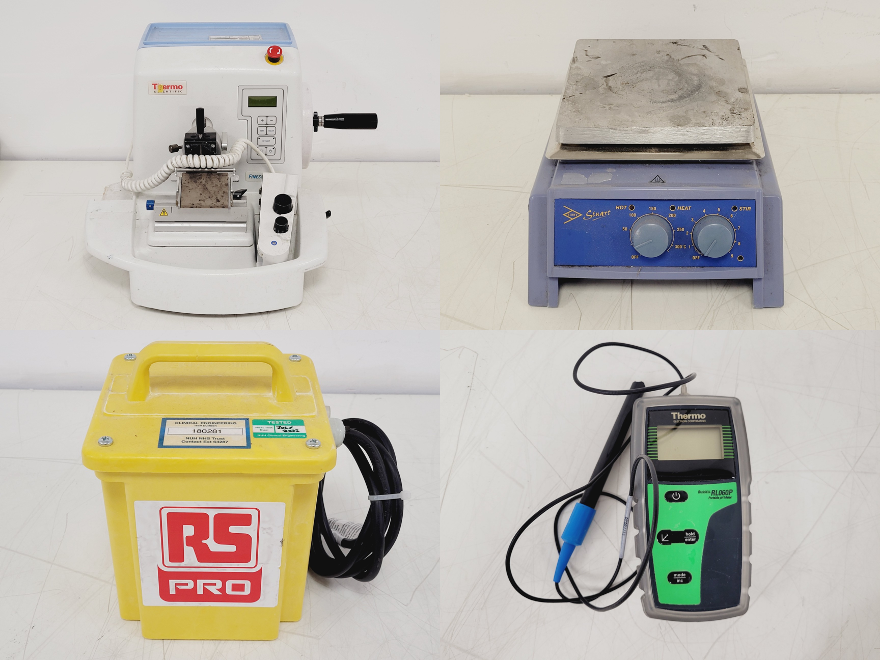 Image of Mixed Job Lot of Laboratory Equipment - Grant-Bio, IKA, Stuart, Techne