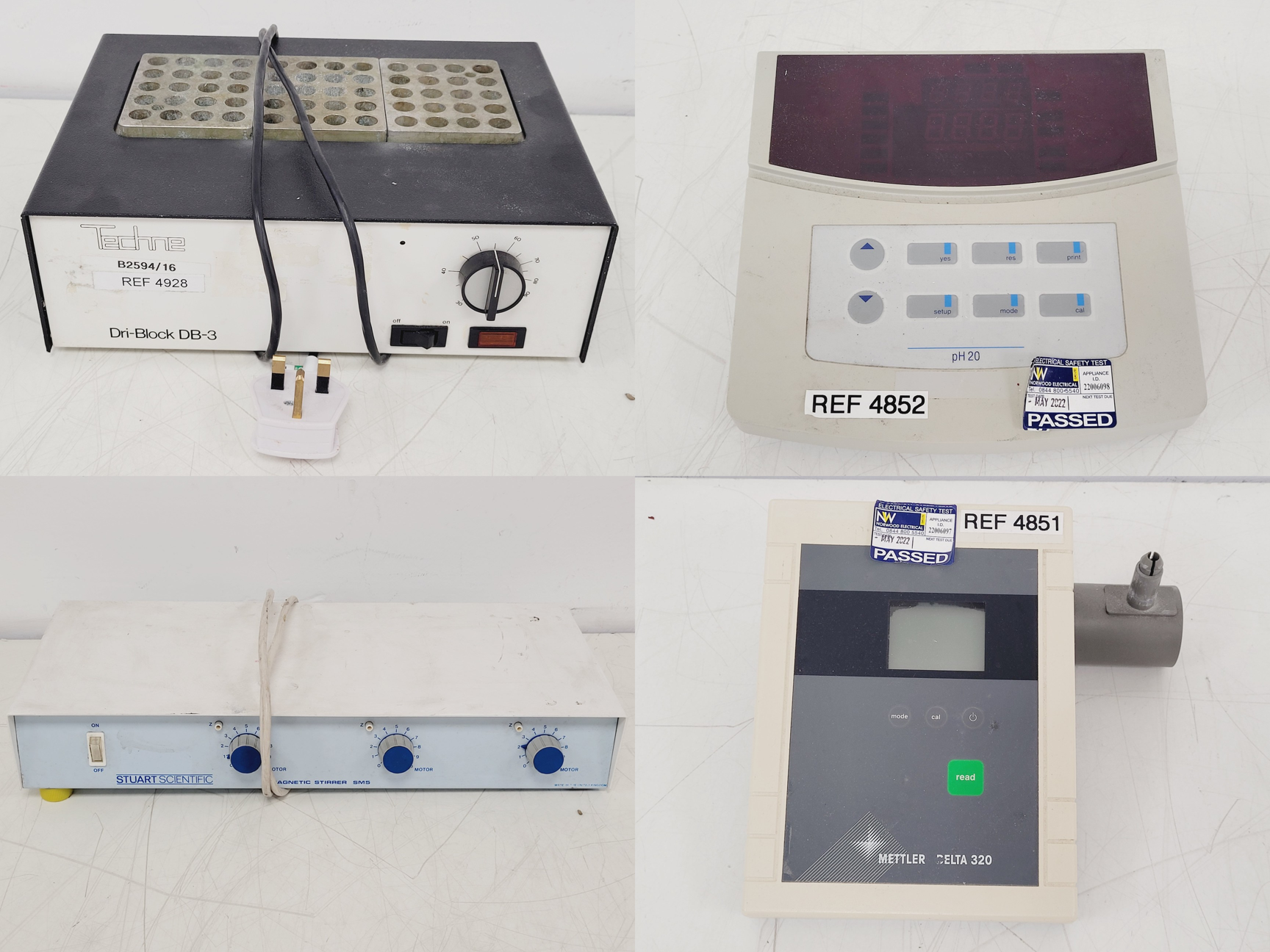 Image of Mixed Job Lot of Laboratory Equipment - Grant-Bio, IKA, Stuart, Techne