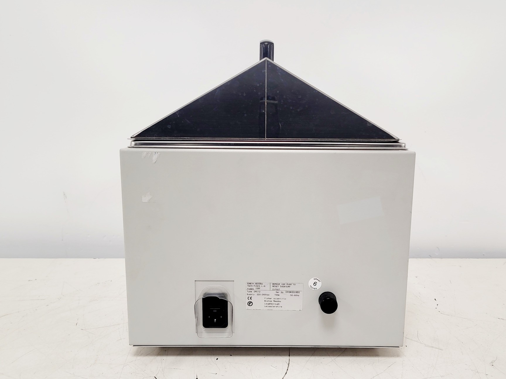 Image of Fisher Scientific Water Bath Model DMU12